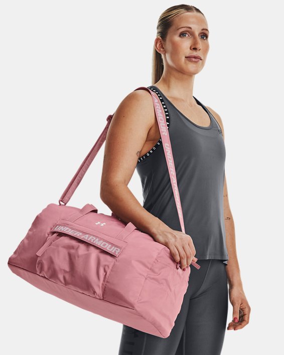 Damen UA Favorite Duffle-Tasche, Pink, pdpMainDesktop image number 5